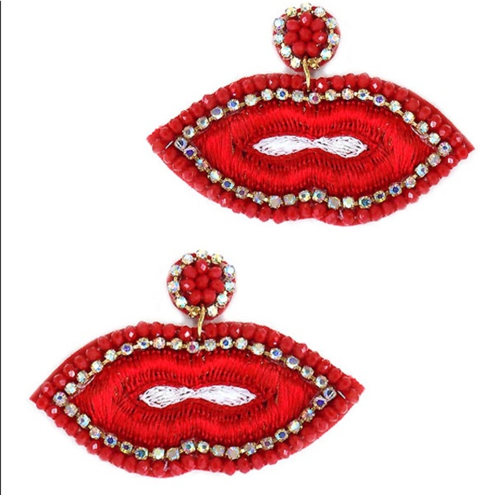 Lips Earrings